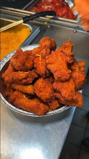 Halal Guys New Chicken Wings 🍗 #friedchicken #chickenwings #restaurant