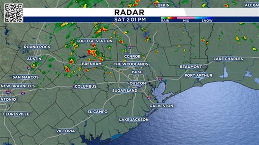 LIVE RADAR: Strong thunderstorms impacting northern Harris County