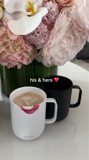 Our secret to successful relationships: An Ember Mug for each person in the relationship. Because there’s always 1 person who keeps the Mugs charged, and the other who is constantly stealing their Mug. 🥰☕️#embermug #relationships #funny #love #smarttech #smartmug
