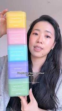 Lets talk about THE best kbeauty toner pads by MEDIHEAL💗💜✨ #kbeauty #skincare #tonerpad