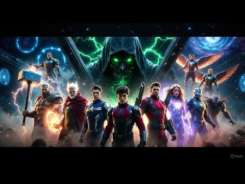 AVENGERS DOOMSDAY 🔥 Ultimate AI Marvel Cinematic Live | Non-Stop Action & VFX”