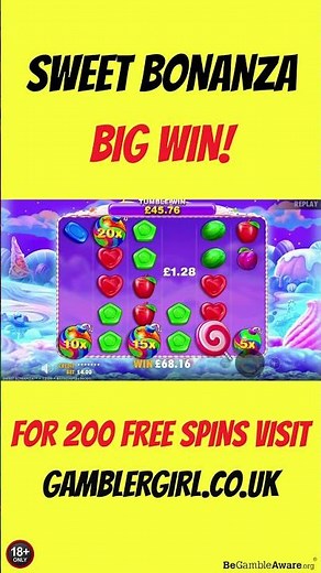 🍬SWEET BONANZA BIG WIN🍬 #ad #slot #casino