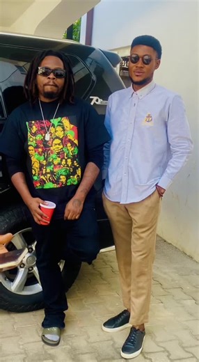 Outside with the YBNL CEO✨🫶🏻 King Baddo @Olamide Adedeji always a vibe with you big bro ❤️