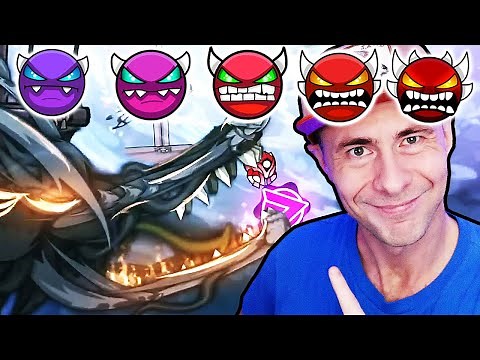 The TRUE Best Demons of EACH DIFFICULTY - GEOMETRY DASH