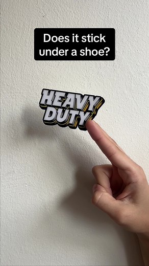 Testing 'Heavy Duty' Stickers with a Walk Challenge