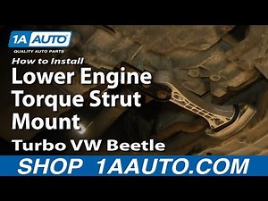 How to Replace Engine Mount 98-05 Volkswagen Beetle