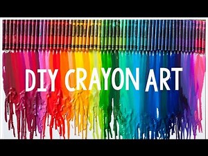 DIY Crayon Art | Teen Craft