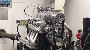 11K views · 372 reactions | Since guys were asking. Here's a quick pull on that Blown 572" Street engine. 7lbs of boost sitting right at 1100 HP. | Jon Kaase Racing Engines | Facebook