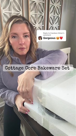 Cottage Core Bakeware Set: Temp-tations Floral Design