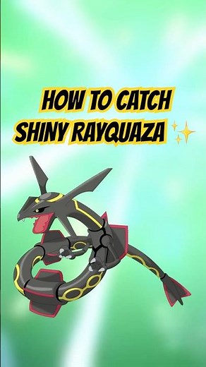 How to catch SHINY RAYQUAZA ✨ in Pokemon Scarlet & Violet SOLO #pokemon #shinyrayquaza #teraraid
