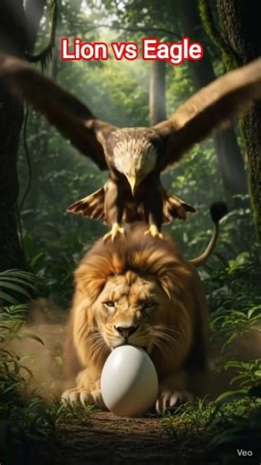 Real Eagle Saves Giant Egg From Lion | Emotional Wildlife Story | Baby Owl & Eagle Nest Documentary