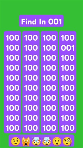 find the #odd number 😁🙀😔😮🤯😠😤 #lottery