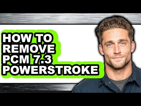 How to Remove Pcm 7.3 Powerstroke - Step by Step