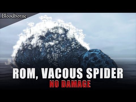 Bloodborne - Rom the Vacous Spider Boss fight (No Damage)