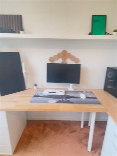 clean setup? - road to 200 followers now - #techtok #setup #pc #tech #fyp