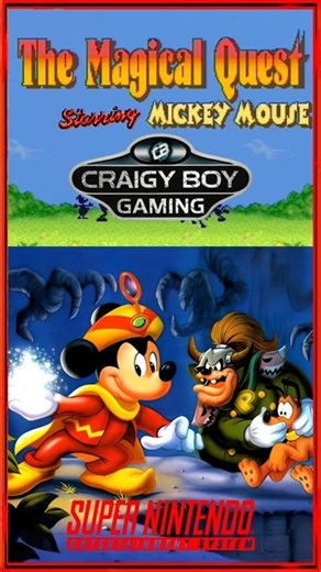 The Magical Quest Starring Mickey Mouse (SNES) #retrogaming