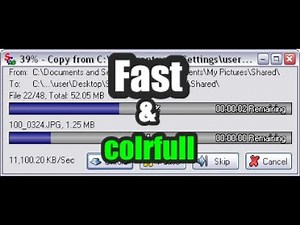How to Fast Supercopier2 windows How to change Colers Supercopier