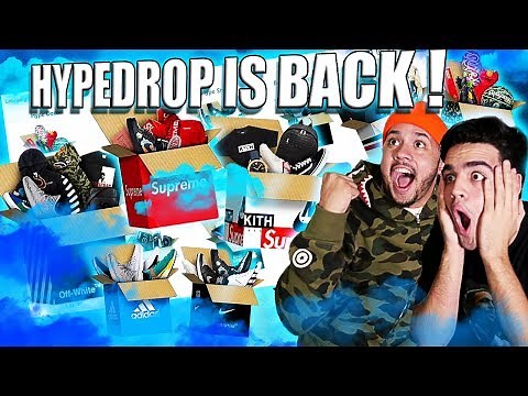 HYPEDROP IS BACK!! UNBOXING ONLINE HYPEBEAST MYSTERY BOXES!!