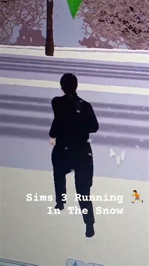 Sims 3 Running 🏃 In The Snow