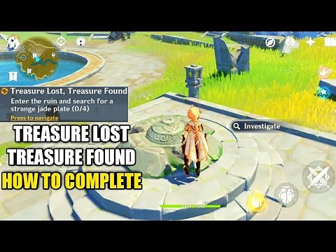 GENSHIN IMPACT: HOW TO COMPLETE TREASURE LOST, TREASURE FOUND QUEST