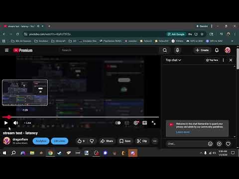 stream test - latency