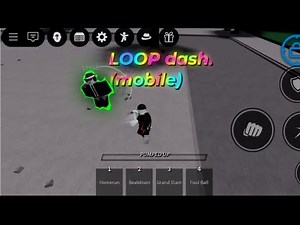 Tutorial of loop dash in strongest battleground !🗿|| #tutorial #tsb #viralvideo #roblox #robloxedit