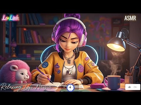 Relaxing Lofi Music for Meditation, Yoga, Sleep, Quiet Time & Study Focus | Healing ASMR | Lo-Linh