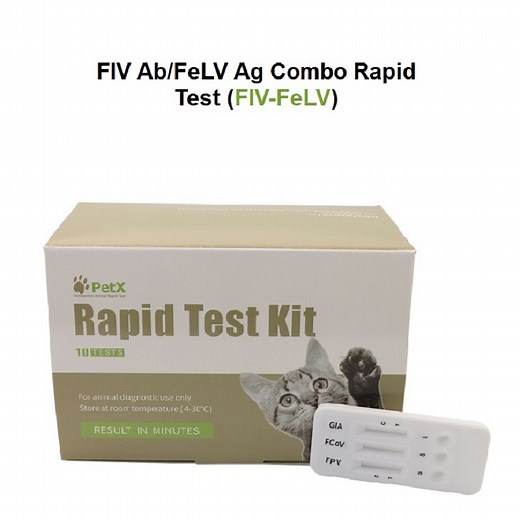 [Hot Item] Fiv Ab/Felv AG Combo Rapid Test (FIV-FeLV) /Medical Diagnostic Test Kit