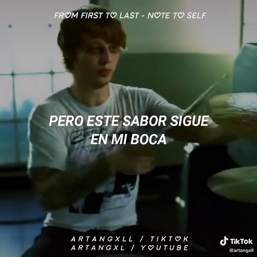 From First to Last 'Note to Self' Lyrics Video Edit