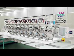 08 color sequin device latest addition of Tajima Embroidery machine.