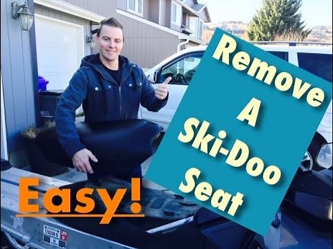 How To Remove A Ski-Doo Snowmobile Seat (Easy!)