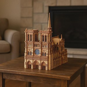 3D Wood Puzzle Notre Dame De Paris – DIY Architecture - Etsy Canada