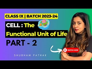 CELL: THE FUNDAMENTAL UNIT OF LIFE FULL CHAPTER | Class 9 | Shubham Maam #cbseclass9 #class9biology