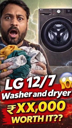 LG 12/7 Washer Dryer Review 🔥 Where is the Waste? #lg #lgwashingmachine