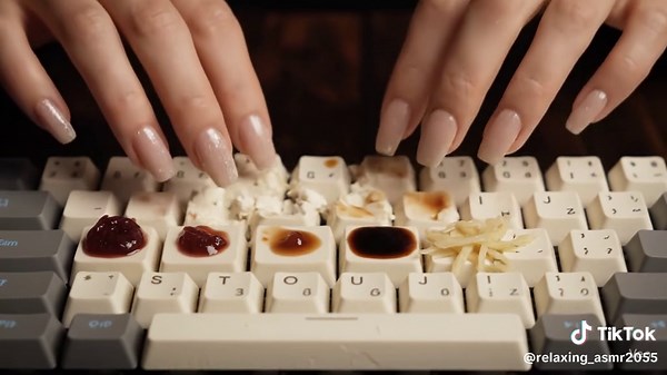 ASMRキーボードの音でリラックス
