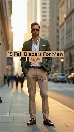15 Fall Blazers For Men #fallfashiontrends2025