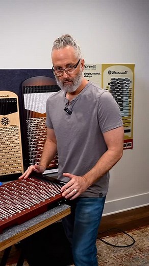 Inventor Approved✅ Tim Meeks QCing a a fresh harpejji M5 #harpejji | Harpejji by Marcodi