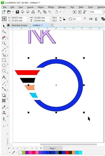 How to create 3D images with Corel draw #graphic #trending #coreldraw