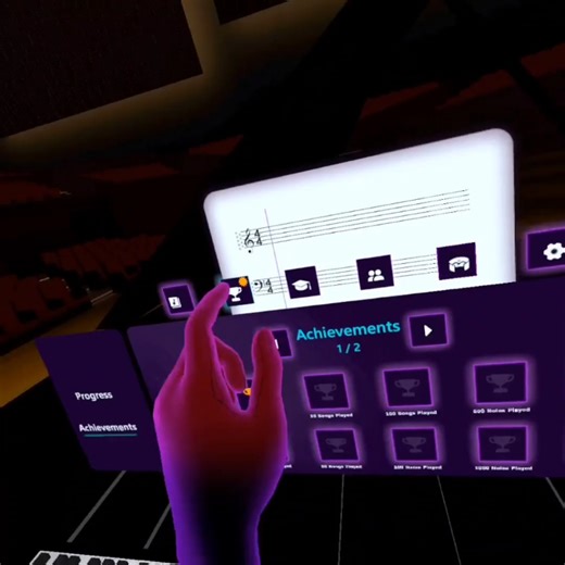 最好的VR钢琴软件Piano Vision