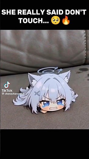 shiroko was actually personal with that... 🥺🔥 (Blue Archive)
