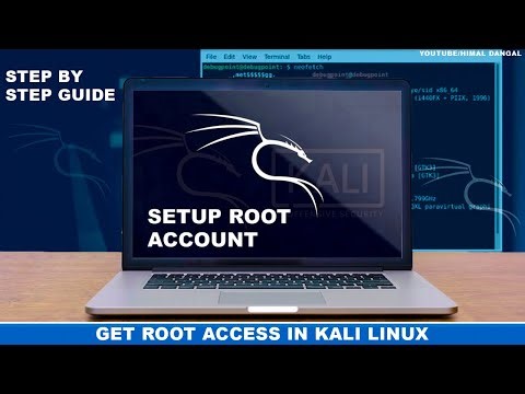 How to setup root account in Kali Linux 2025.1 ? | Get root access |