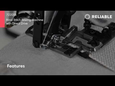 Introducing the 7220SB Blind Stitch Sewing Machine with Direct Drive