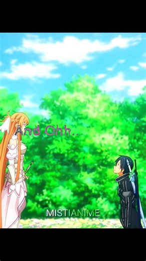 2.3K views · 3.9K reactions | Kirito ❤ Asuna #kirito #asuna #swordartonline#anime #mistianime | AnimesShorts | Facebook
