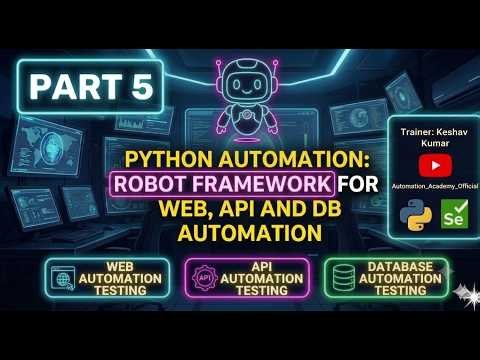 Part5 | Robot Framework | Master Browser Automation | Open Browser, Maximize, & Capture Screenshots