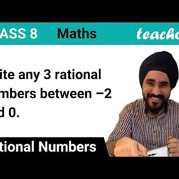 Write any 3 rational numbers between -2 and 0 - Teachoo - Teachoo