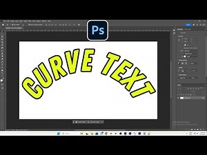 How to Curve Text in Photoshop