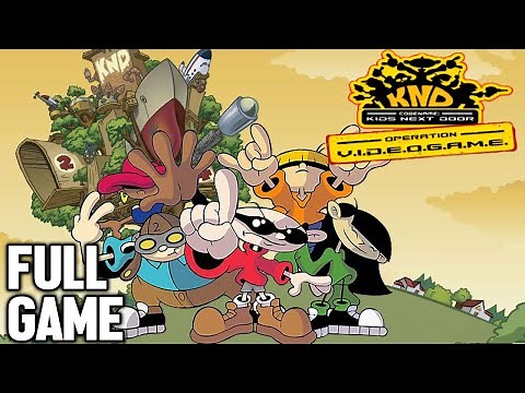 Codename: Kids Next Door - Operation: V.I.D.E.O.G.A.M.E. - FULL GAME walkthrough | Longplay