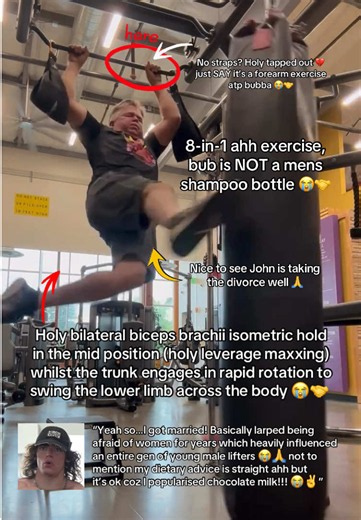 Unc fighting demons 😭😭🥀 #sciencebasedlifter #samsulek #gymtok #fyp #drmikeisraetel