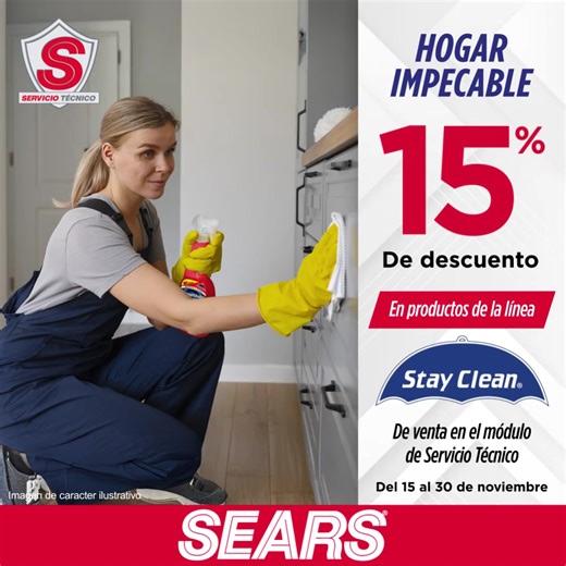 Hogar Impecable 🏠✨ Servicio Técnico Sears - Términos 👉 https://bit.ly/3YZ8dcH | Sears México