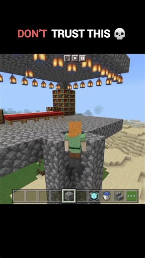 Minecraft Secret Ladder Hack😱 #minecraft #shorts